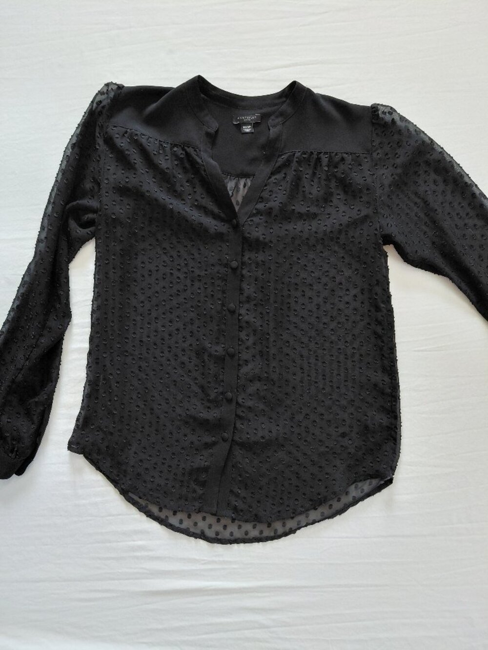 Black Ann Taylor Top